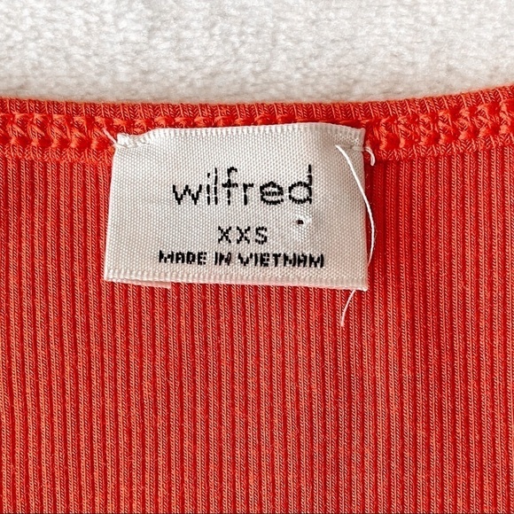 WILFRED Tie Front T-Shirt - Picture 2 of 9